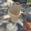 Lishi Imitation Rattan Woven Bicycle Front Basket