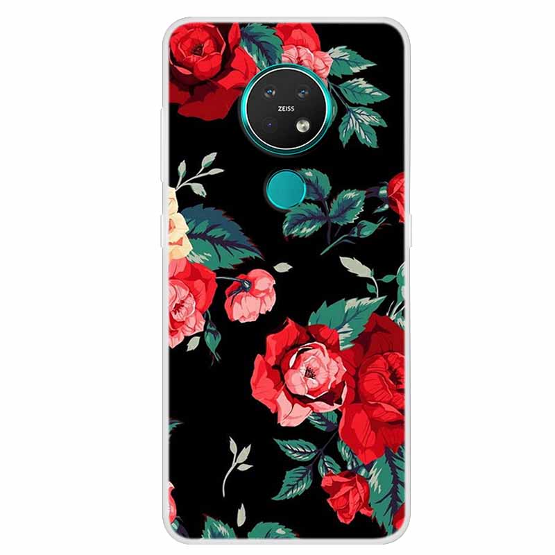 Per Custodia Nokia 7.2 Nokia 6.2 Lusso Silicone TPU Morbida Cover Posteriore Custodia Telefono Per Nokia 7.2 Funda TA-1193 TA-1178 Cartone Animato Coque