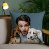Pillow Case Singer L_Liam Payne Sofa Short Plush Double-Sided Hd Printing Room Home Office Gift Cushion Cover