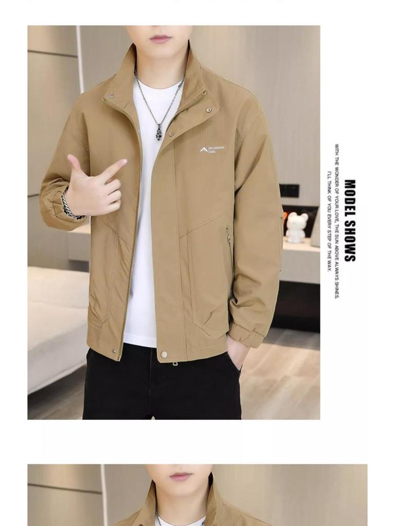 Herren Casual Vielseitige Jacke - Frühling/Sommer 2025 Stilvolle Dünne Oberbekleidung für Reife und Trendige Looks