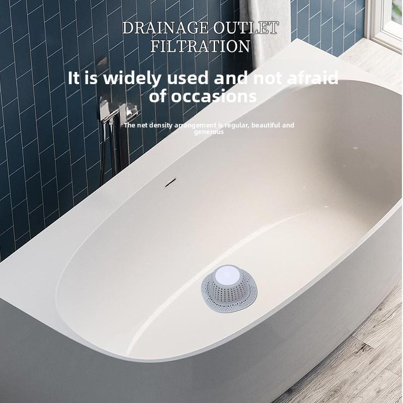 1PCS Floor Drain Silicone Filter Wash Basin Anti-clogging Hair Blocker Bathtub Drain Hair Blocker