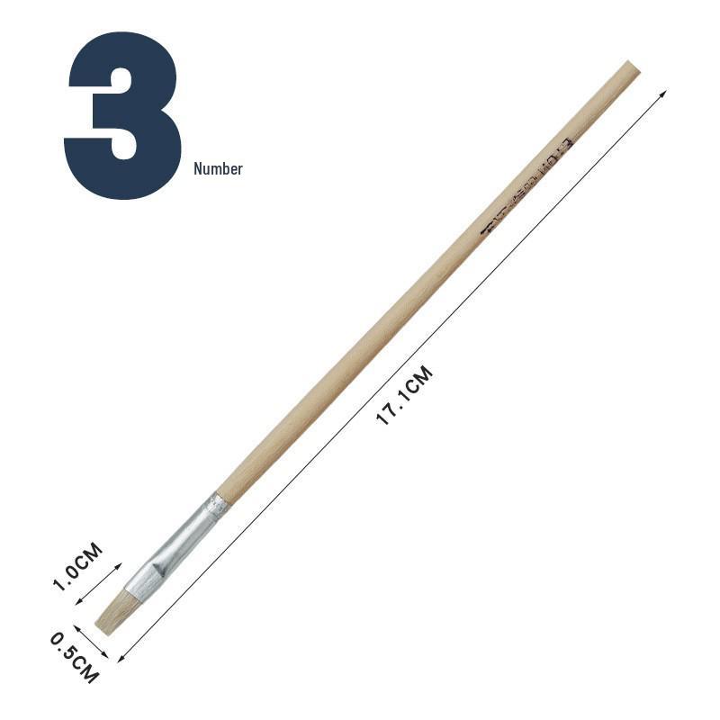 Gold Tip Ceramic and Watercolor Paint Brush Set - Boutique S Series