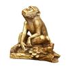 Brass Monkey Ornament Craft Business Office Living Room Home Decoration Display Opening Gift