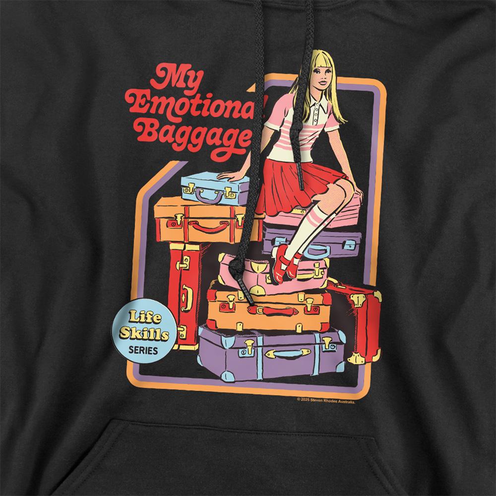 Steven Rhodes Unisex Adult My Emotional Baggage Hoodie