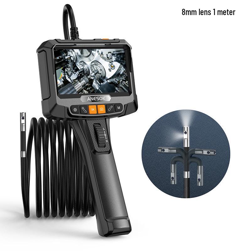 

Портативный 360° промышленный эндоскоп для осмотра с 5-дюймовым экраном и гибкой камерой