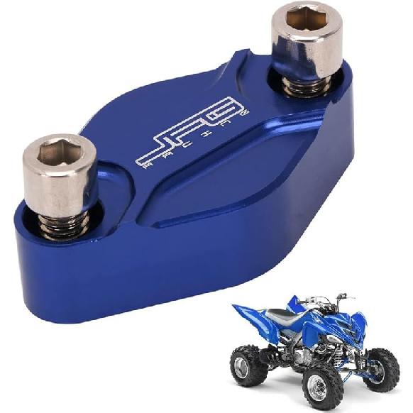 JFG RACING ATV Parking Brake Block Off Plate CNC Universal for TRX450R/400EX/300EX,Raptor 125,250,350,660,700,ATC200X/250R/350X,YFZ450/450R/X,Warrior