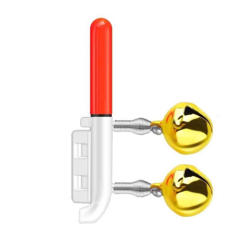 Night Fishing LED Rod Tip Light with Copper Bell - Sea Rod Alarm and Glow Sensor