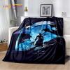 Record of Ragnarok Anime Cartoon Weiche Plüschdecke, Flanelldecke, Überwurfdecke für Wohnzimmer, Schlafzimmer, Bett, Sofa, Picknick-Abdeckung