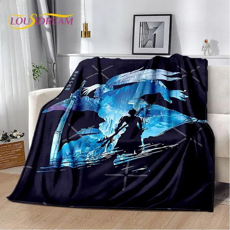 Record of Ragnarok Anime Cartoon Weiche Plüschdecke, Flanelldecke, Überwurfdecke für Wohnzimmer, Schlafzimmer, Bett, Sofa, Picknick-Abdeckung
