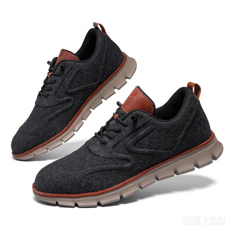 

Plus Big Size 50 51 52 53 54 Men s Casual Mesh Sneakers Breathable Walking Shoes with Brown Leather Accents Non-Leather Upper 48 чорний