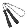 Outdoor Mini Portable Hand Chain Saw Survival 33t Logging Camping Pocket Saw Toolblack