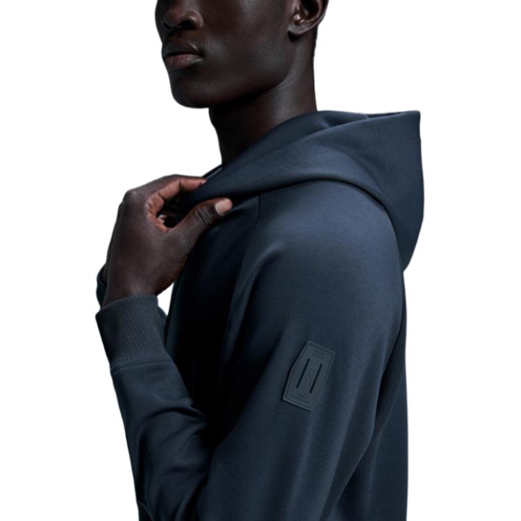 On Running Hoodie 2024 Autumn Winter Fitness Training Series American Style Hooded Casual Sports Long Sleeve Sweatshirt Men Hoodies Blue 1ME11451573