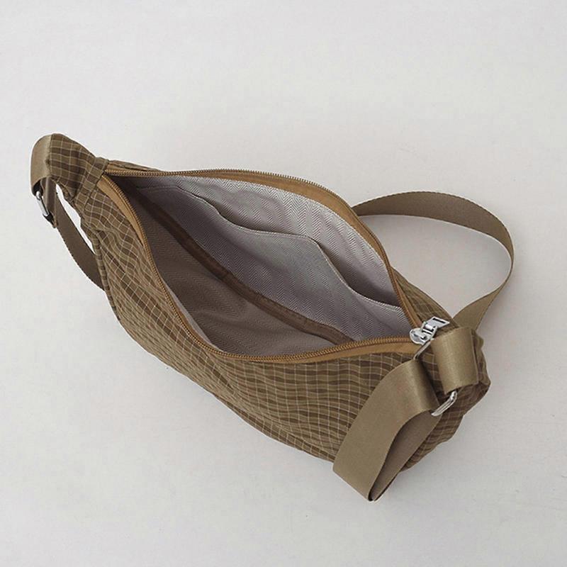 Women Dumplings Bag Plaids Shoulder Bag Retro Crossbody Bag Shopping Bag Large Capacity Messenger Bag for Everyday  Burgundy