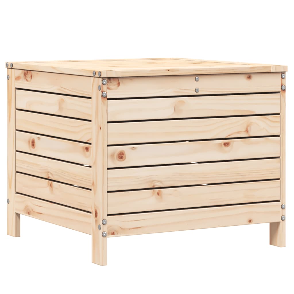Vidaxl Podnóżek Ogrodowy, 62X63,5X53,5 Cm, Lite Drewno Sosnowe