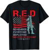 Red Friday Military Shirt Remember Everyone Deployed TShirt Unisex T-Shirt