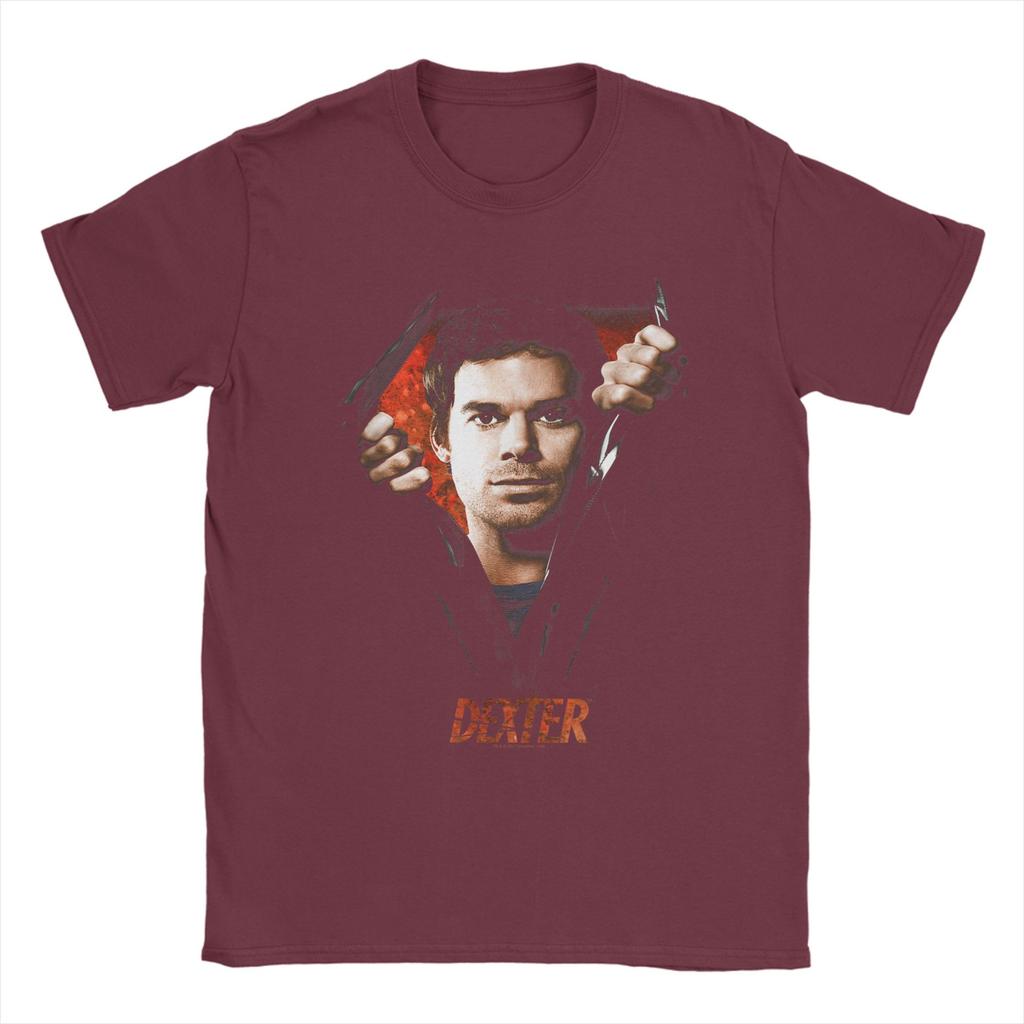 Dexter Body Bad T-Shirt Summer  Cotton T-Shirts For Man Trendy Cool Casual Tee Shirt Short Sleeve Vintage Clothing