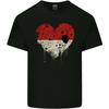 Love Indonesia Flag Indonesian Day Football Unisexs Light Cotton TShirt