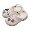 Crocs Clogs Captain America Accessories Other Shoe Accessories Unisex Multicolor