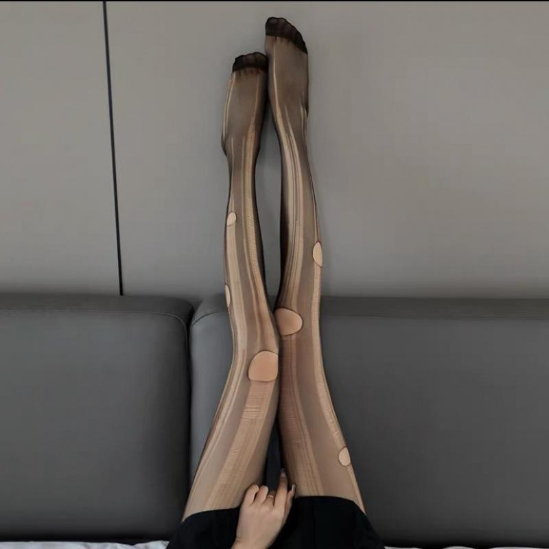 

Рваные чулки для женщин можно порвать, сексуальные, ультратонкие одноразовые черные чулки без дыр и легко рвущиеся чулки opp bag independent packaging/unshaped чёрный