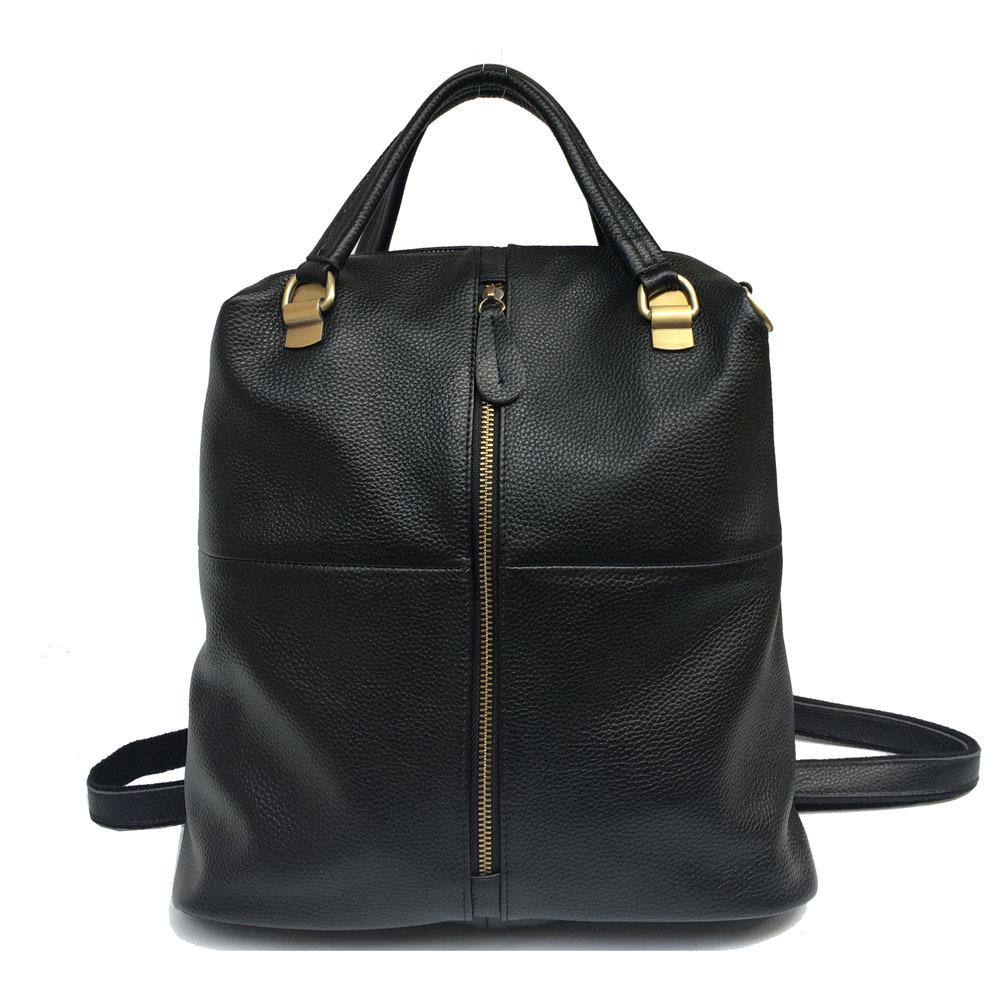 2026 Fashion Genuine Leather Backpack for Women s European & American Style