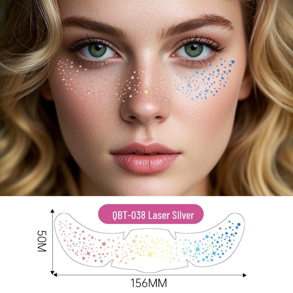 Waterproof Temporary Tattoo Stickers - Freckle, Heart, Butterfly Designs