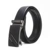 Men'S Belt No Standard Casual Belt Foreign Trade Youth Simple Automatic Buckle Imitation Leather Iron Buckle Belt