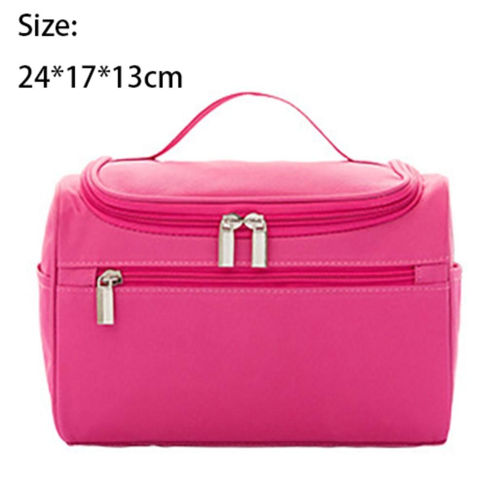 Waterproof Material Cosmetic Bag Large Size Organizational Design Travel Cosmetic Bag Cosmetics Storage Toilet Bag Storage Bags