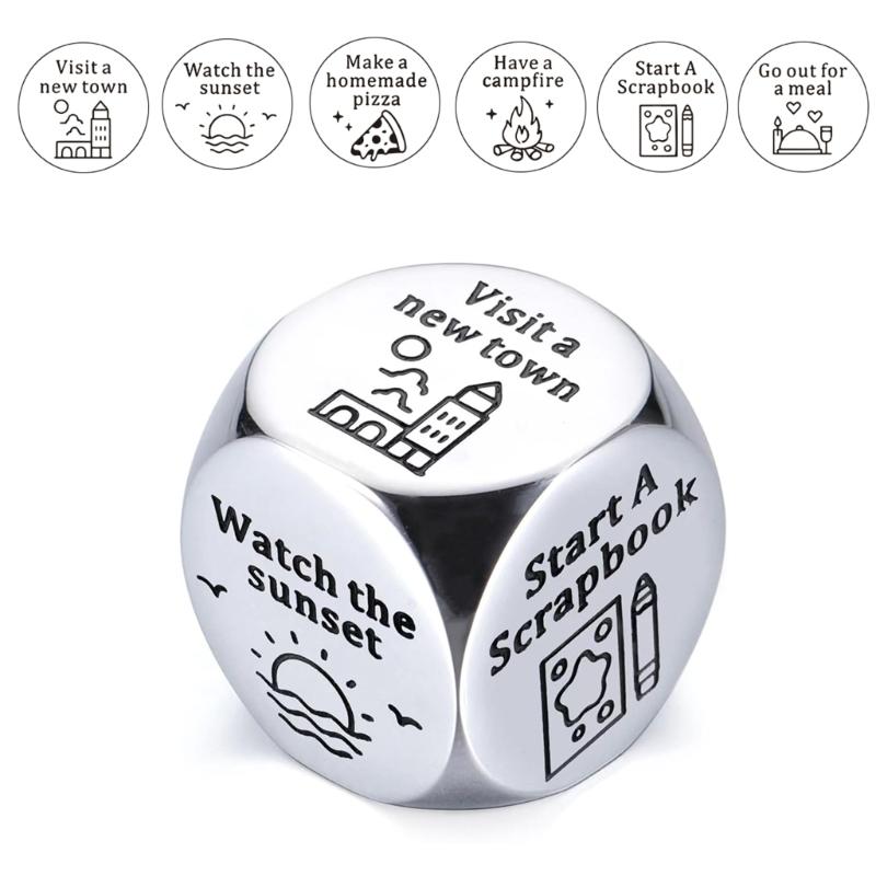 Stainless Steel Decision Making Maker Date Night Game Option For Couples New Adventure And Unforgettable Moment