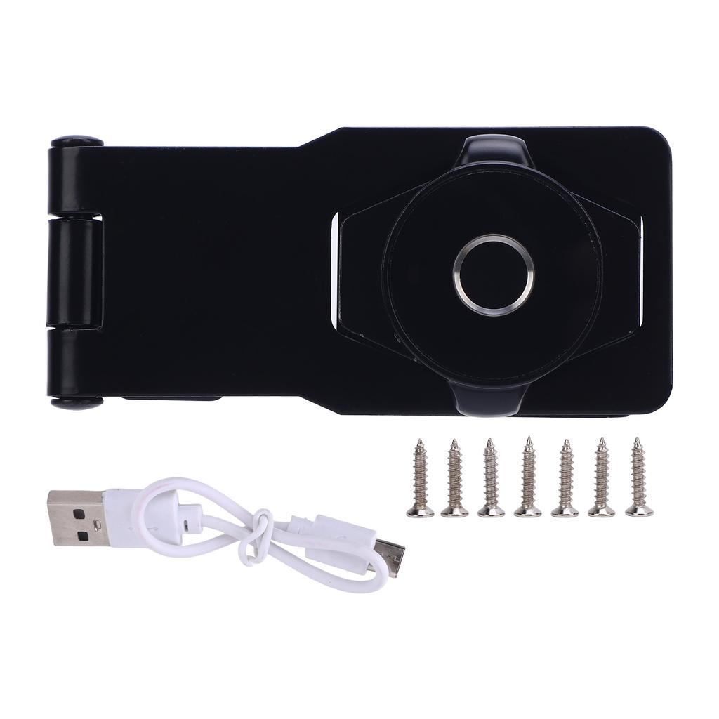 Cabinet Locks Smart Electronic Fingerprint Door Security Gate Locks for Small Doors Furniture Storage Cabinets Barn