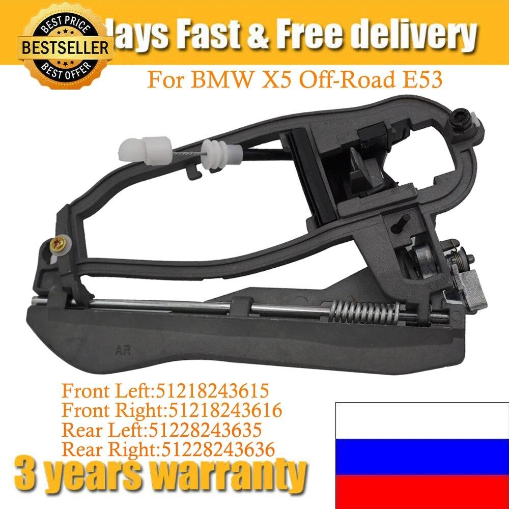 

Новая автомобильная дверная ручка, кронштейн, корпус ручки для BMW X5 Off-Road E53 51218243615 51218243616 51228243635 51228243636