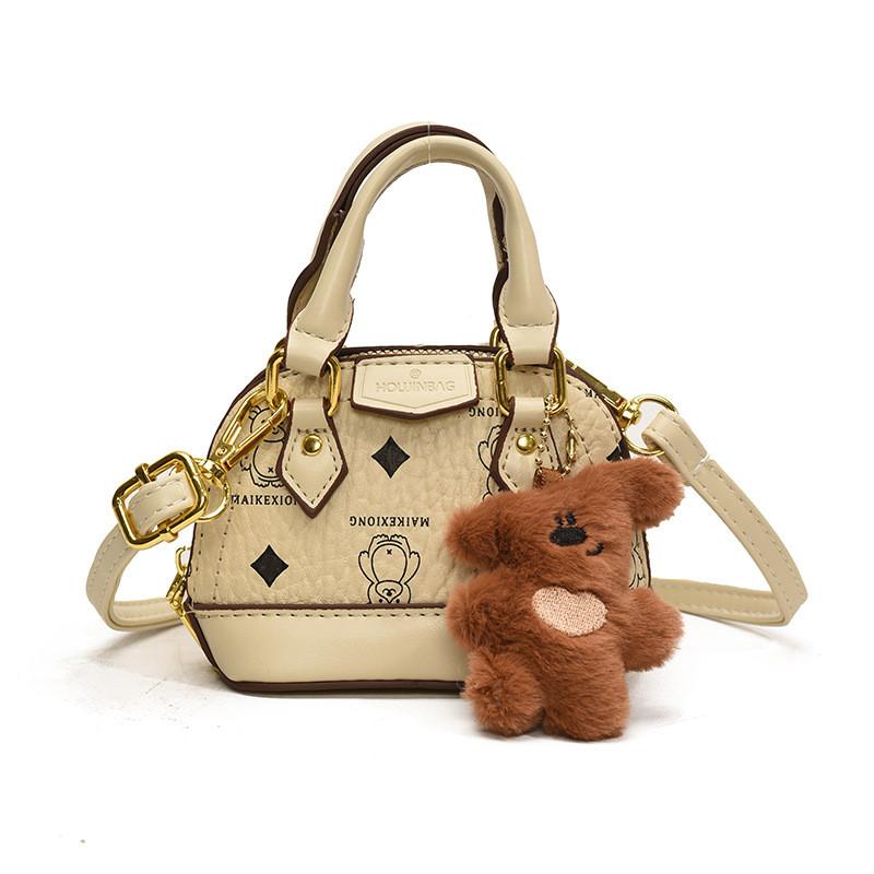 Style Cute Korean Mini Bag For Children In Chic Animal Patterns Breathable Pu Material For Use Everyday