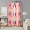 Set Of 2 Versatile Polyester Transparent Curtains Home Decoration Chrysanthemum Floral Use Bedrooms Living Rooms Made Area Window Treatment