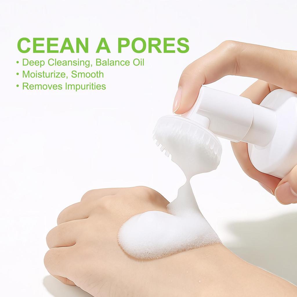 Tea Tree Eyelid & Facial Cleanser-Deep Cleansing, Balance Oil-Removes Impurities From Eyelids & Face-Suitable For All Skin Types, 100ml