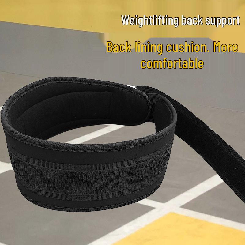 Unisex Weightlifting Support Belt for Squats & Deadlifts - Professional Fitness Waist Trainer