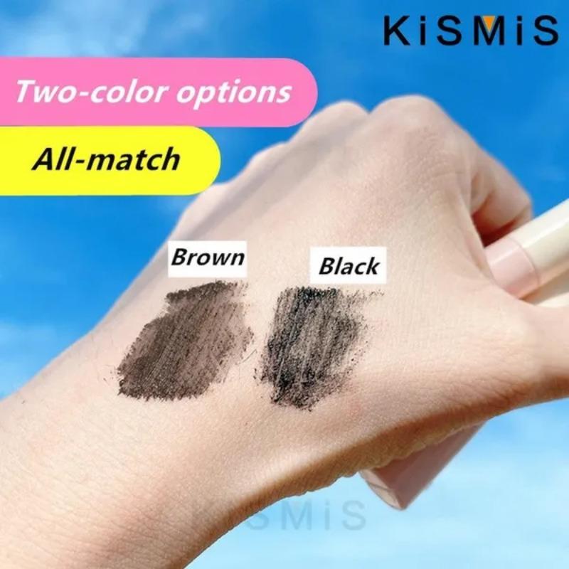 2 ks Ultrajemná malá hlavička kartáčku Řasenka Prodlužující Černá 3D Řasy Prodloužení Řas Oční Řasy Dlouhotrvající Černá Barva Řasenka