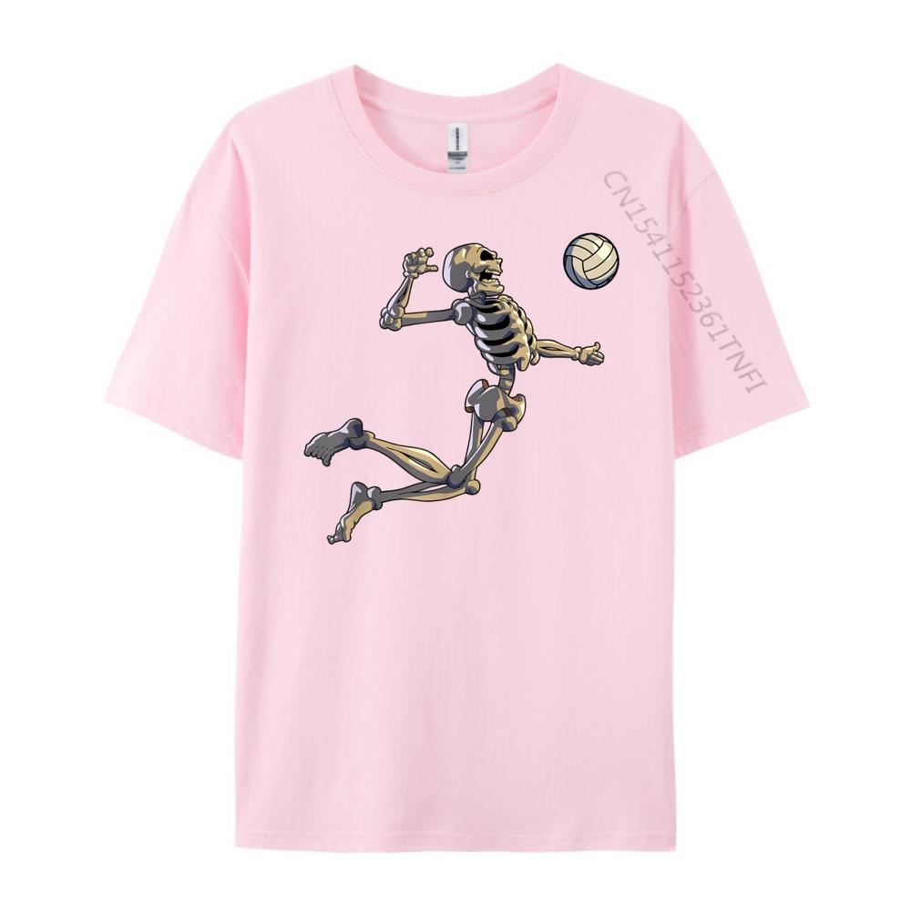 Volleyball Skeleton Women Men Volleyball Player Men T Shirts High Quality Durable and Wearresistant TShirts 4TH of July