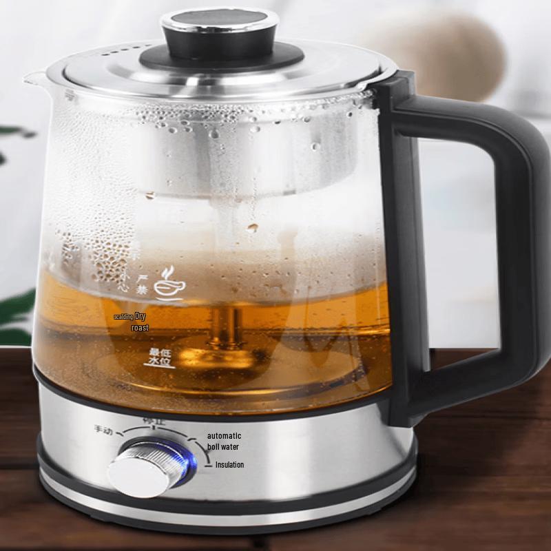 OLOEY Steam Glass Tea Maker