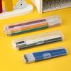 Toc Portabil Transparent pentru Creioane Studenți Cutie de Depozitare din Plastic pentru Rechizite Pictură, Creioane, Pix Organizator pentru Materiale de Birou