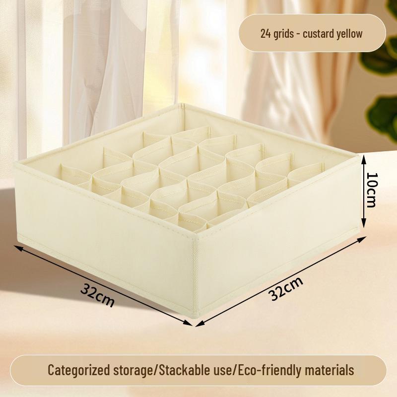 

Тканевый органайзер для ящика с нижним бельем и носками с разделителями