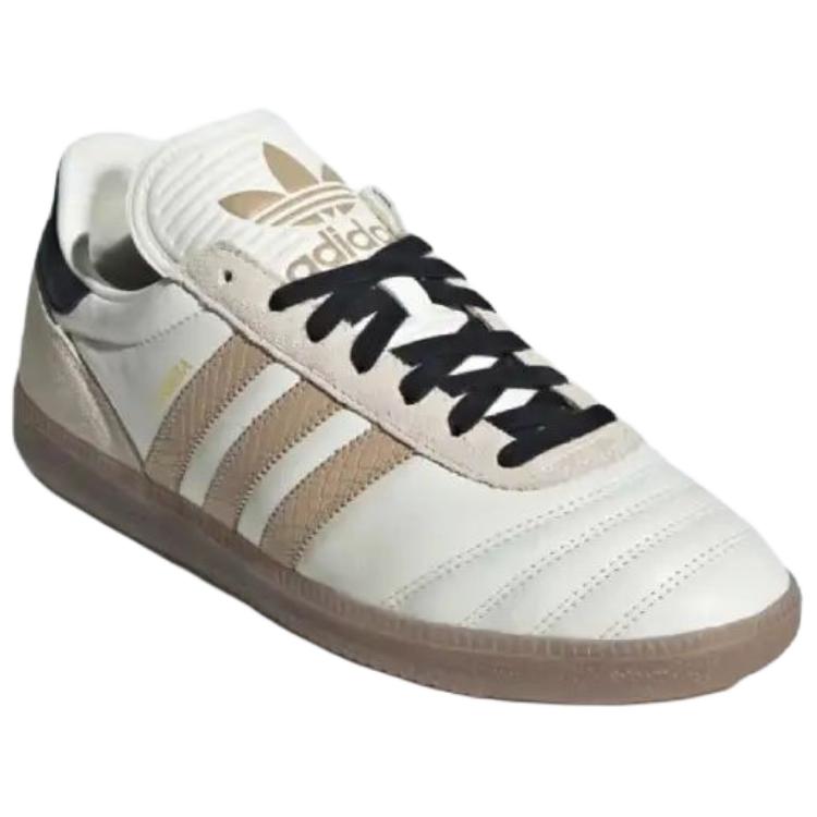 Adidas Originals Samba JP Leather Suede Fashion Comfortable Durable Low-Top Sneakers Unisex Sneakers Off-White JQ7824