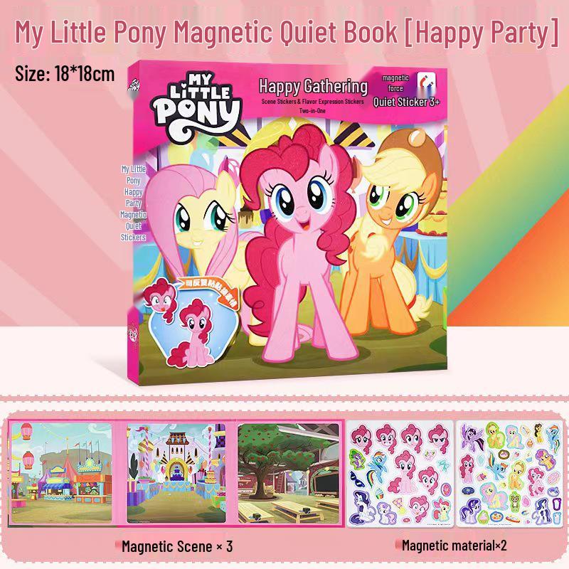 Peppa Pig Magnetic Quiet Book: DIY No-Cut Handmade Dress-Up Toy for Kids