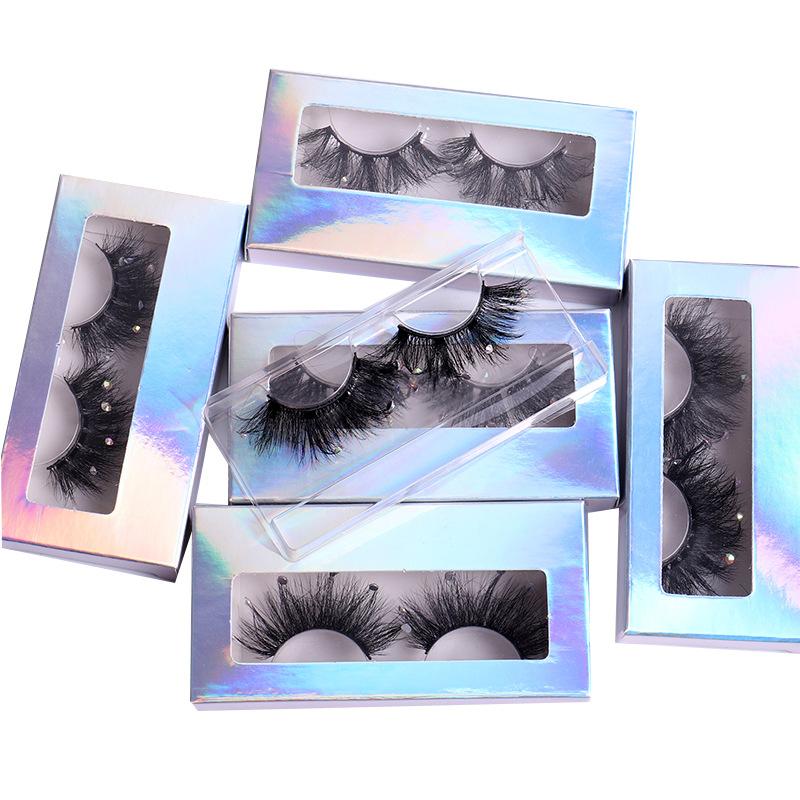 Europe And The United States With Diamond False Eyelashes 3d Three -Dimensional Natural Thick Grafted Eyelashes