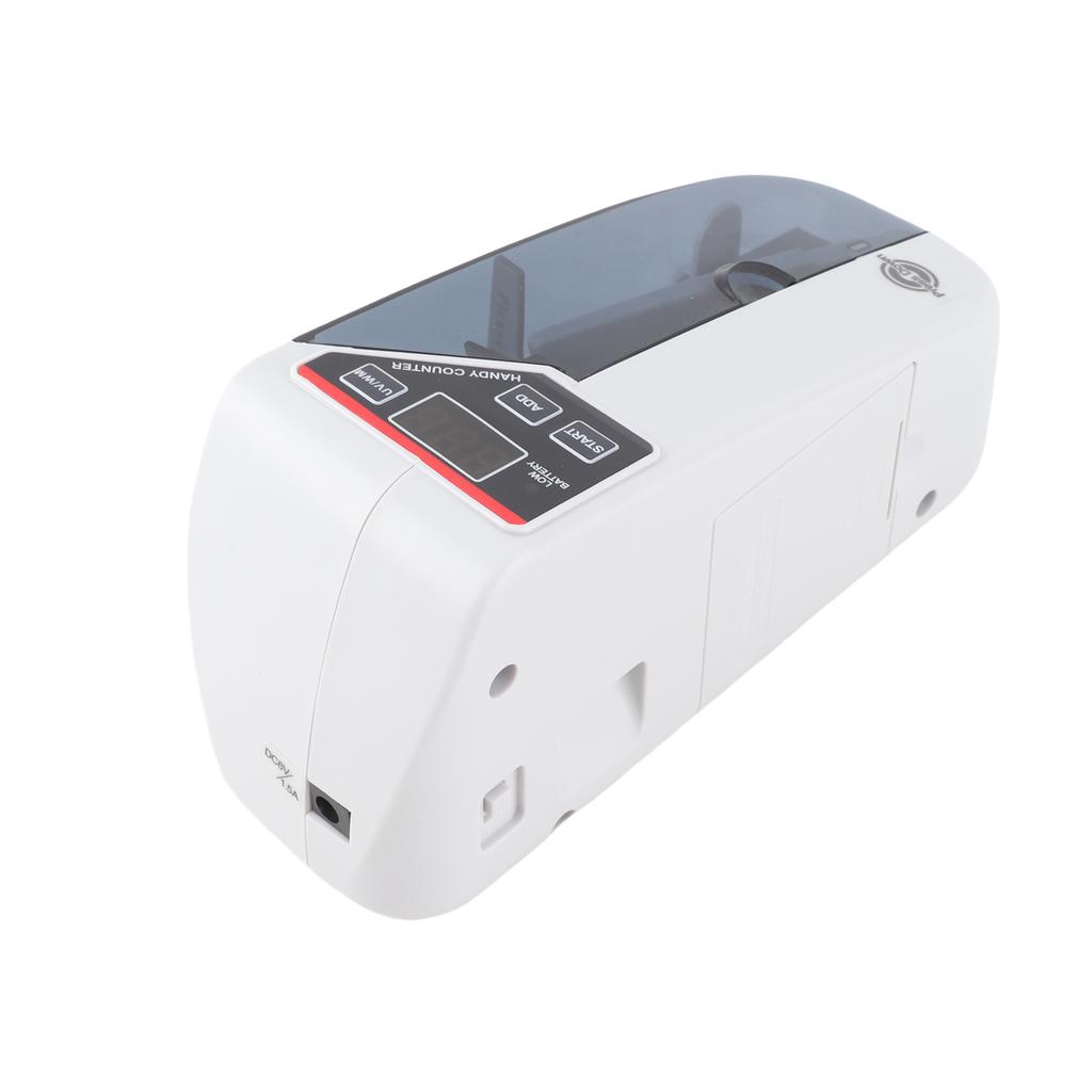 Handy Bill Cash Banknote Counter Money Currency Counting Machine AC Or Battery Powered