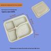 Eco-Friendly Biodegradable Corn Starch Lunch Box with Lid