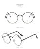 0-1-1.5-4 Round Myopia Glasses Metal Myopic Eyeglasses Women Men Prescription Nearsighted Eyewear Unisex Spectacles Frame
