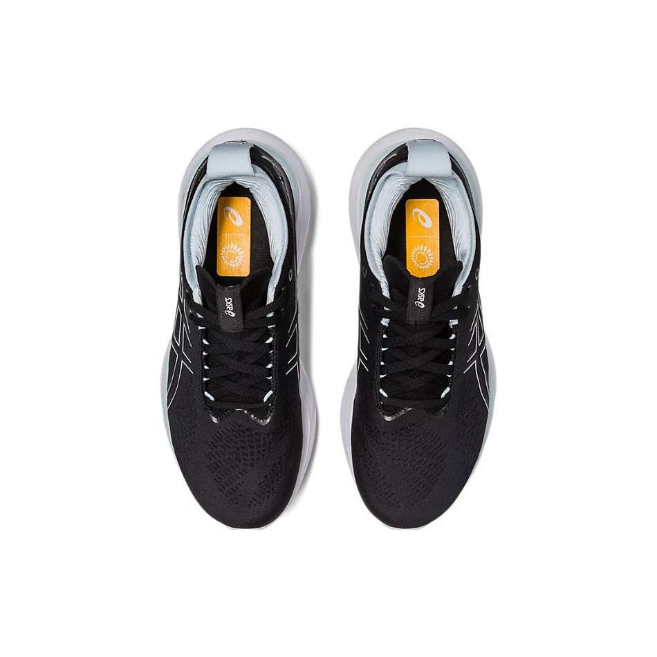 Asics Gel Nimbus 25 Black Reborn Blue Women Sneakers 1012B356-003