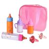 Milk & Juice Bottles Baby Bottle Pacifier Toy Play House Doll Feeding Bottle  Baby Doll Accessories