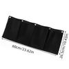 Wall-Mounted Felt Plant Grow Bag, 8 Scenarios Multi-Grid Non-Woven Flower Pouch for Wall Greening Decor