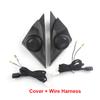 Baificar Brand New Triangle Head Speakers Car Audio Trumpet Door Trim Tweeter Speaker For 2010-2017 Toyota Reiz