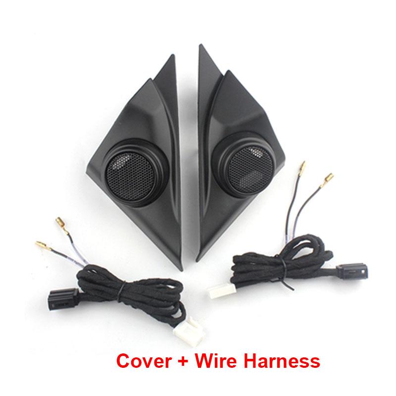 Baificar Brand New Triangle Head Speakers Car Audio Trumpet Door Trim Tweeter Speaker For 2010-2017 Toyota Reiz